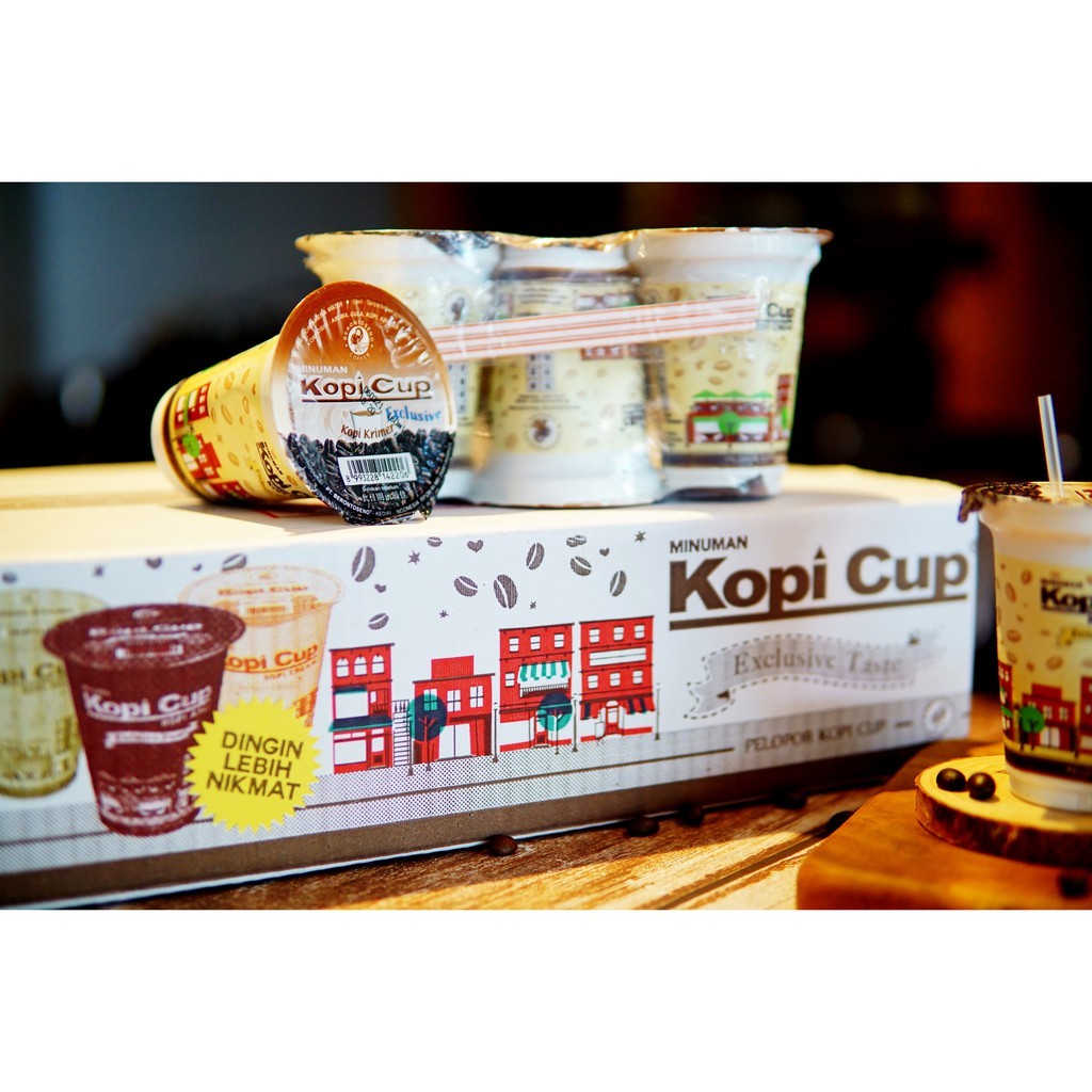 

BERONTOSENO - Kopi Cup 160ml rasa ASLI | CREAM | MOCCA per dos isi 24 cup