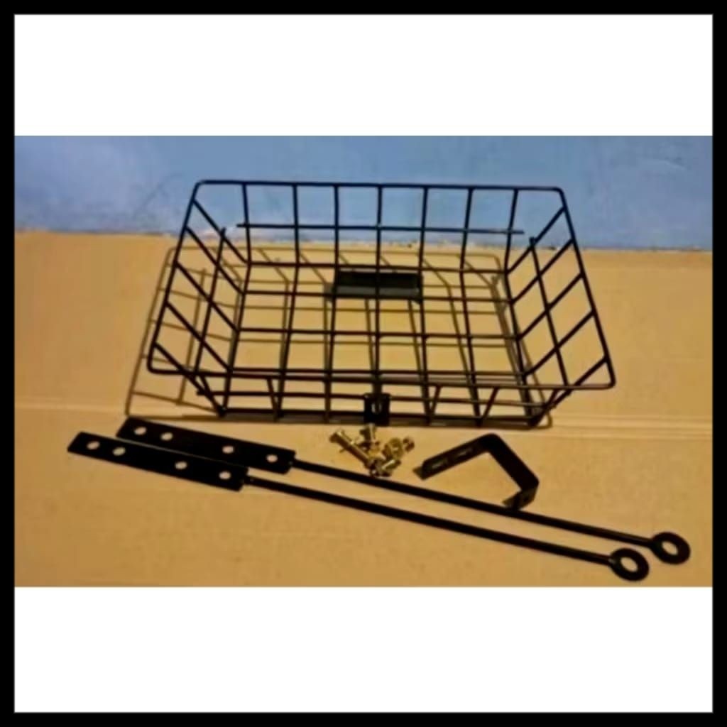 keranjang sepeda mtb fixie minion keranjang sepeda lipat new