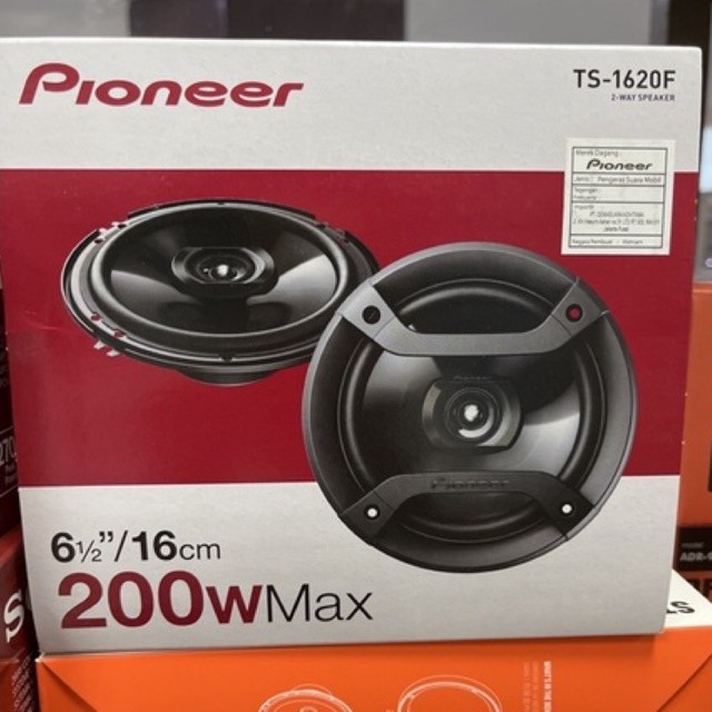 Speaker Mobil Pioneer TS 1620F Coaxial 2 Way