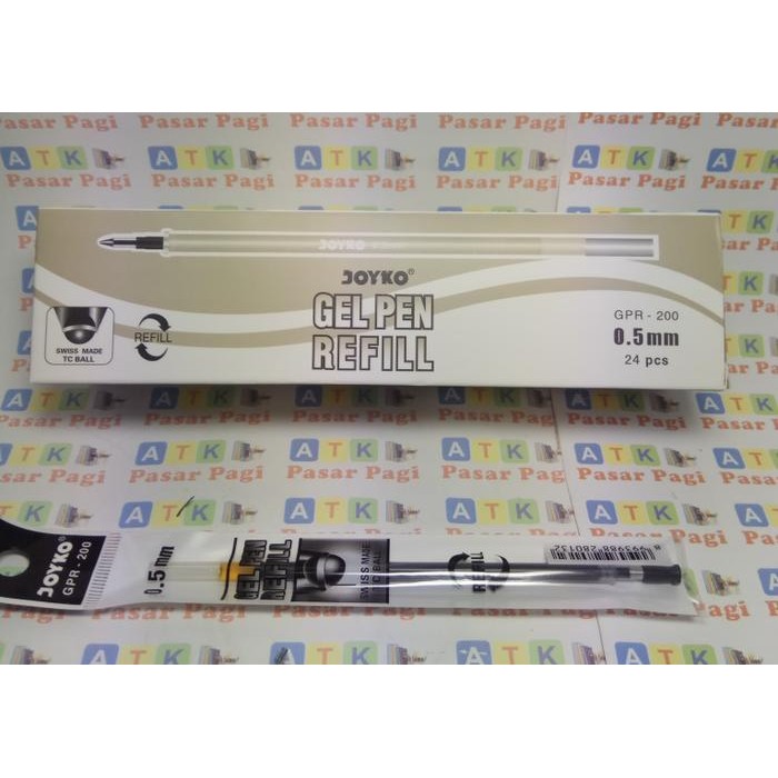 

Isi refill gel pen 0.5 mm joyko GPR 200 by Radhiant official