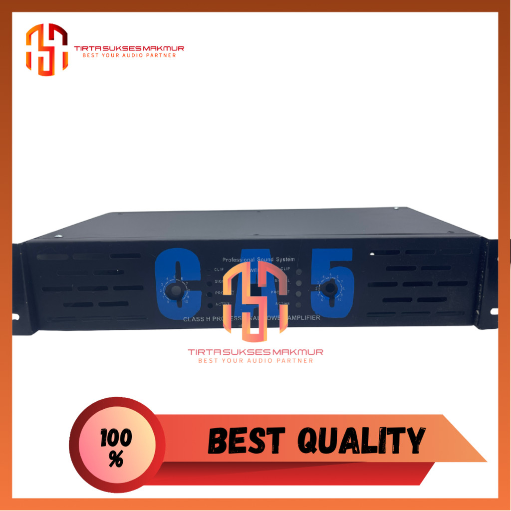 BOX POWER CA 5 2 CHANNEL / BOK POWER SOUND SYSTEM BAHAN PLAT BESI