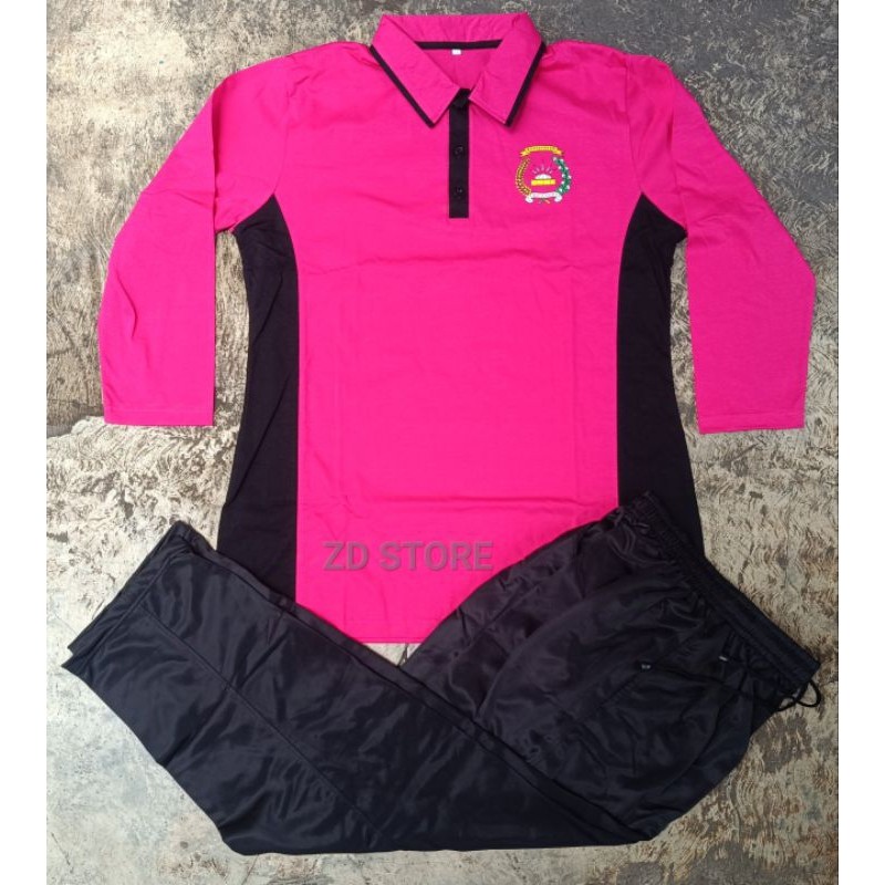 Baju Olahraga Bhayangkari Katun Dan Jersey/bayangkari