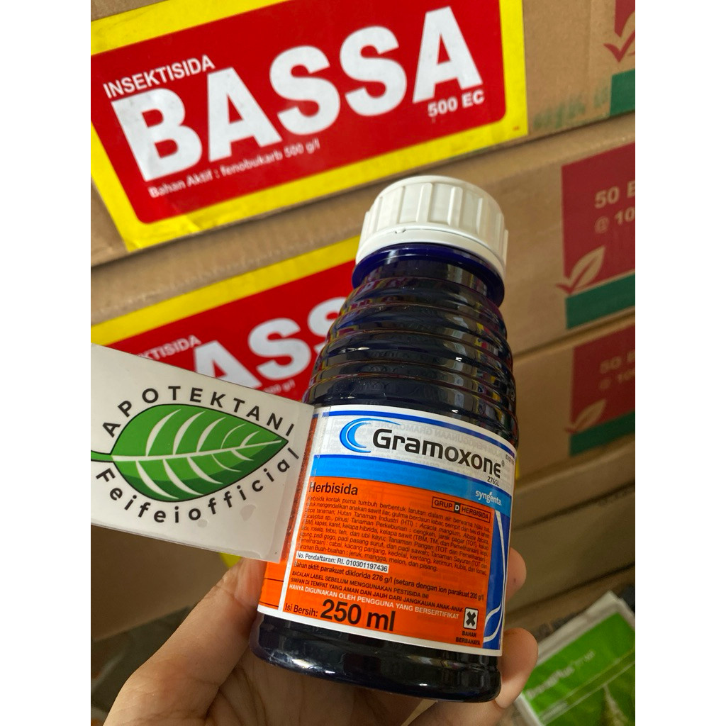 100%ASLI GRAMOXONE ORIGINAL 250ML / GRAMOXONE 276 SL 250 ML HERBISIDA / GRAMOXONE 250ML