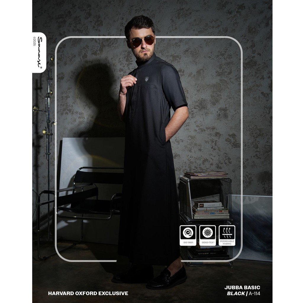 SAMASE Jubba Saudi Reguler Lengan Pendek - A114