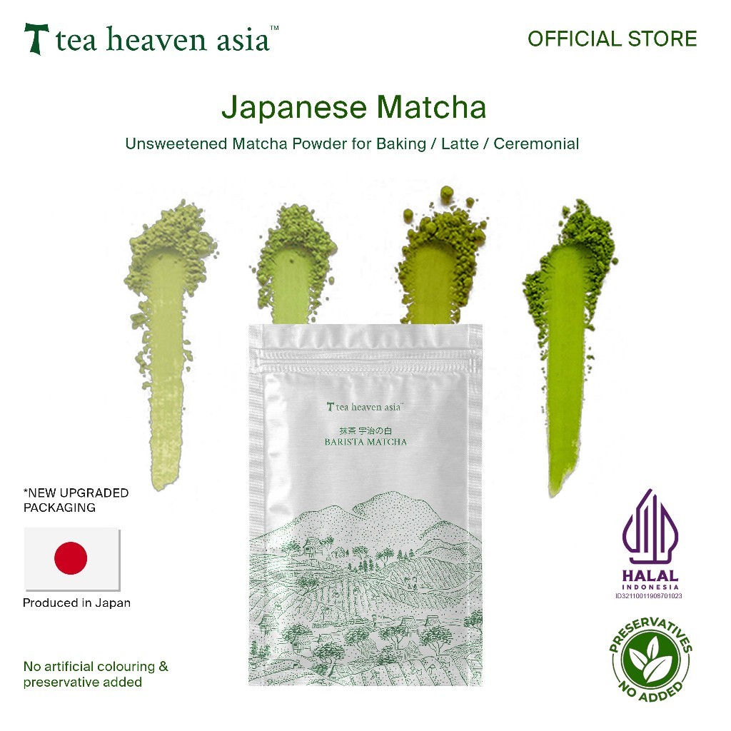 

Tea Heaven Pure Japanese Matcha Powder 50/100gr