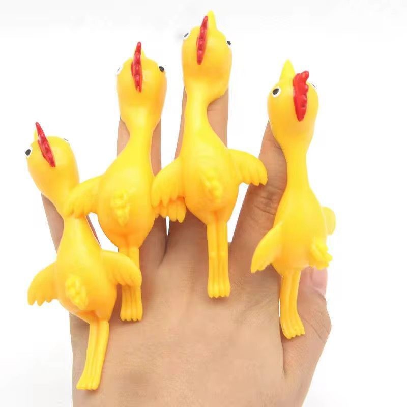 (GROSIRAN) Mainan Ketapel Anak Ayam Mainan Tembak Ketapel Ayam Tempel Dinding Finger Toy