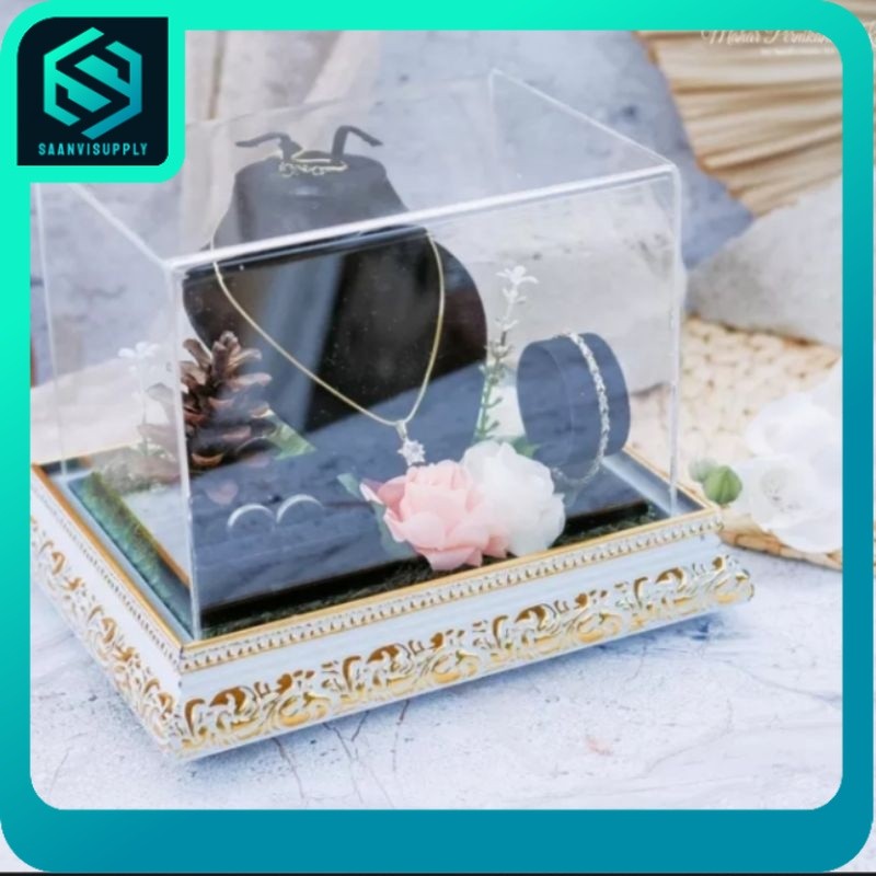 SALE Set Hantaran Seserahan Perkawinan - Tempat Perhiasan Komplit - Tempat Perhiasan Seserahan Kalun