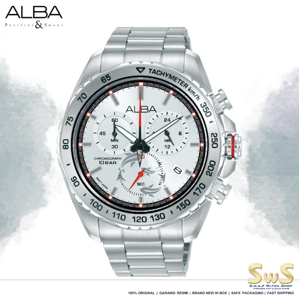 ALBA AX7021 Alba AX7021X1 Jam Tangan Pria Men's Watch Original Garansi Resmi