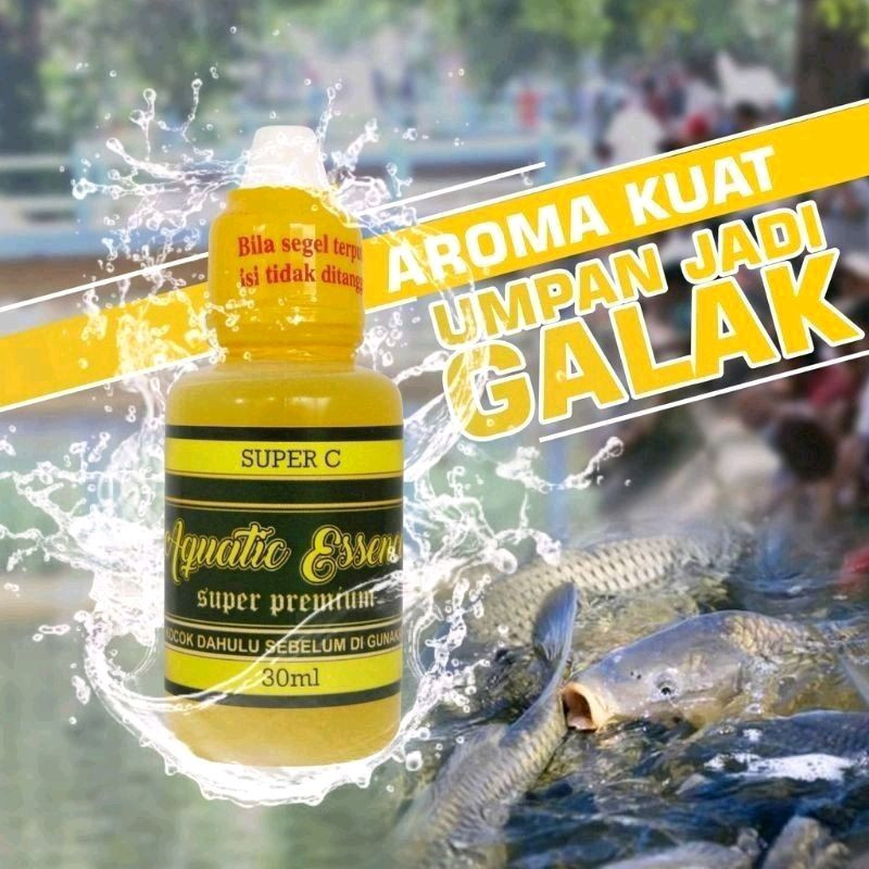 Aquatic Super Premium C Essen Ikan Mas Harian Lomba Induk/Babon Dan Ikan Rame Original Produk Isi 30