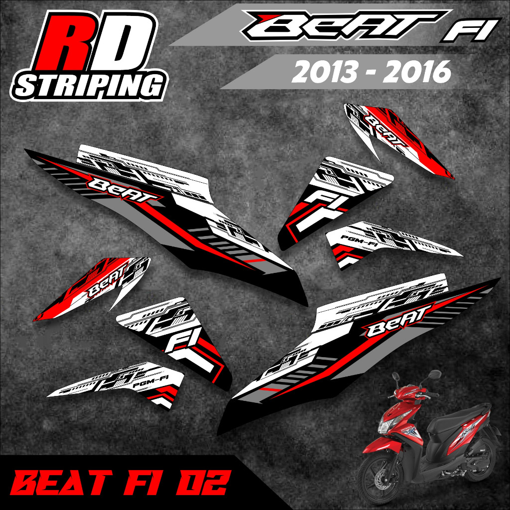 Striping Beat Fi / Stiker Beat Fi / Striping Beat Fi 2014 / Decal Beat Fi / Striping Beat Fi 2013 / 