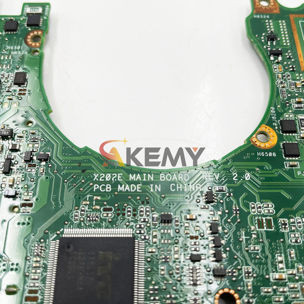 X202E Laptop Motherboard For ASUS VivoBook X201EP X202EV X202EP S200E X202E Q200E Mainboard With I3 