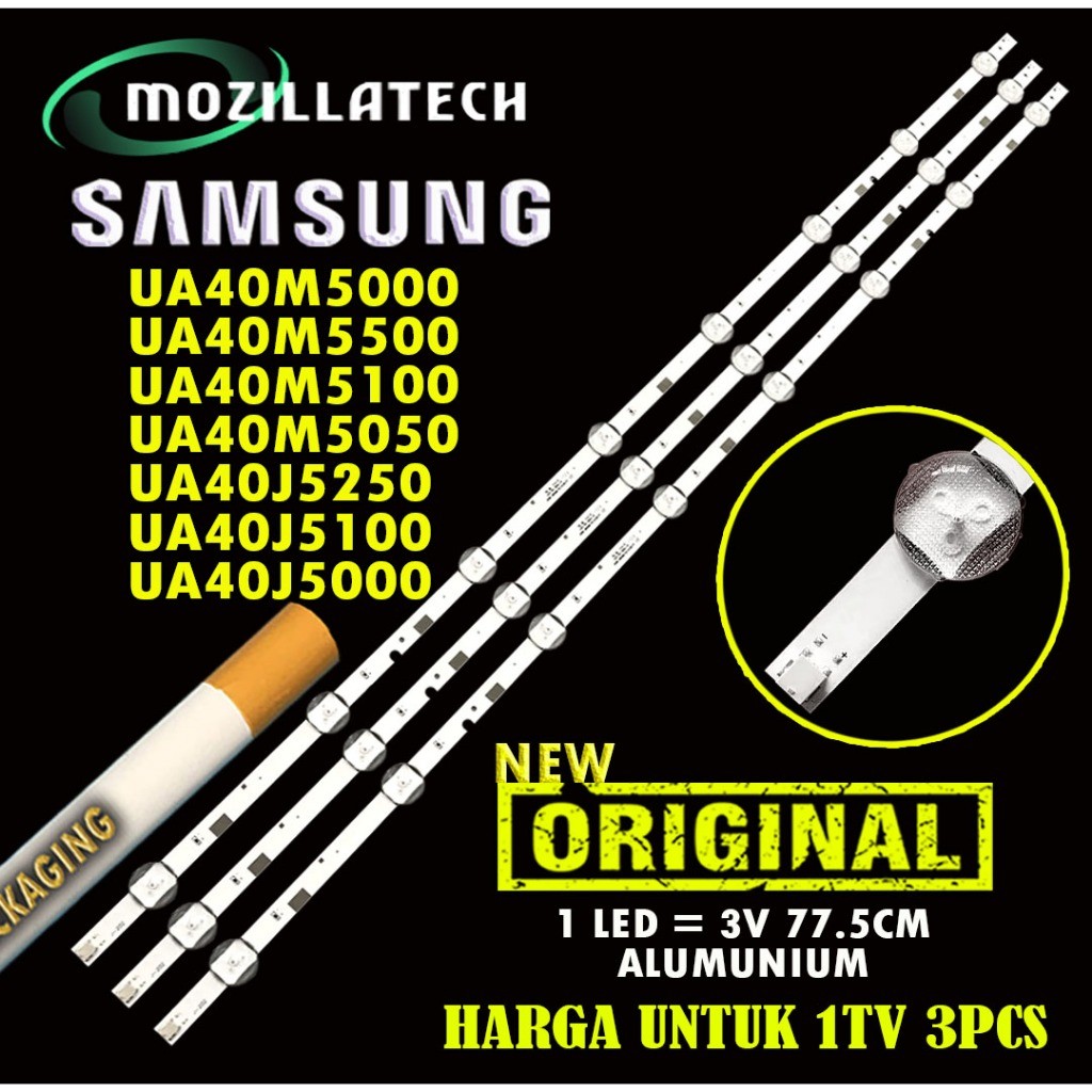 BACKLIGHT SAMSUNG UA40M5000 UA40M5500 UA40M5100 UA40M5050 UA40J5250 UA40J5100 UA40J5200
