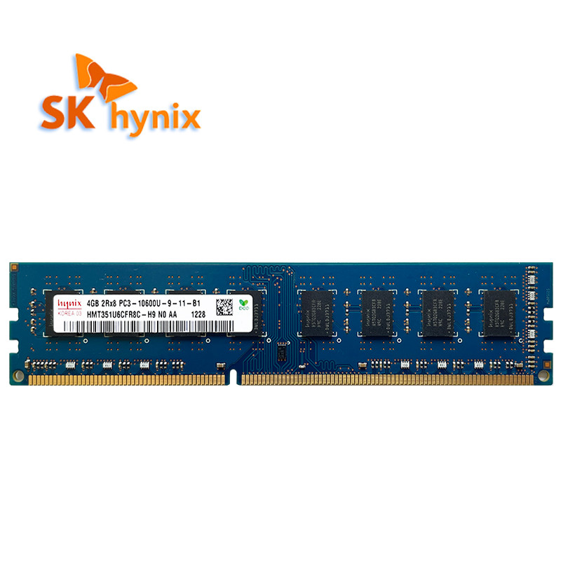 SK hynix DDR3 4GB 8GB 1333MHz RAM 2Rx8 PC3 - 10600U Desktop Memory UDIMM