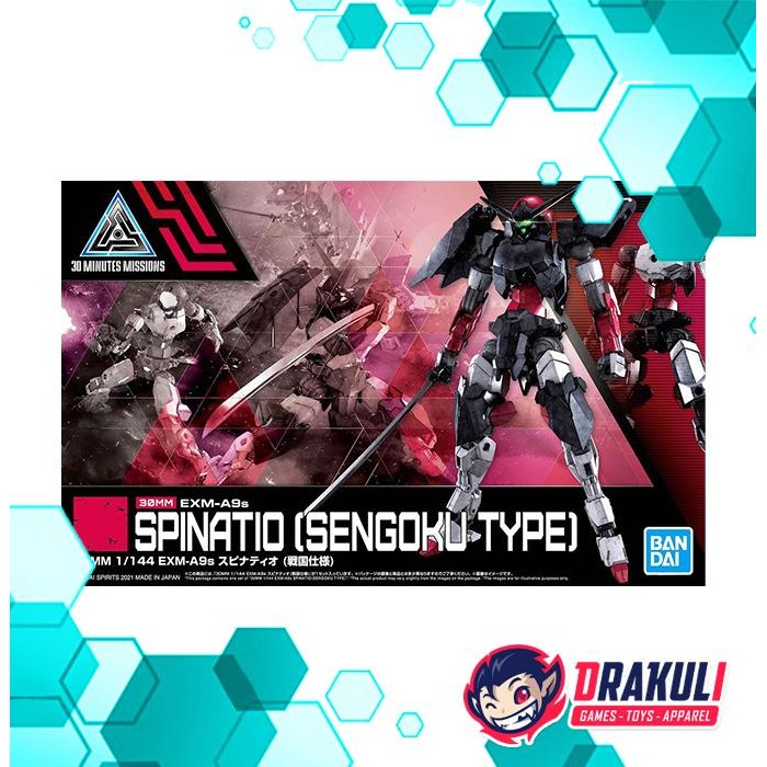 BANDAI Plamo 30MM EXM-A9s Spinatio (Sengoku Type)