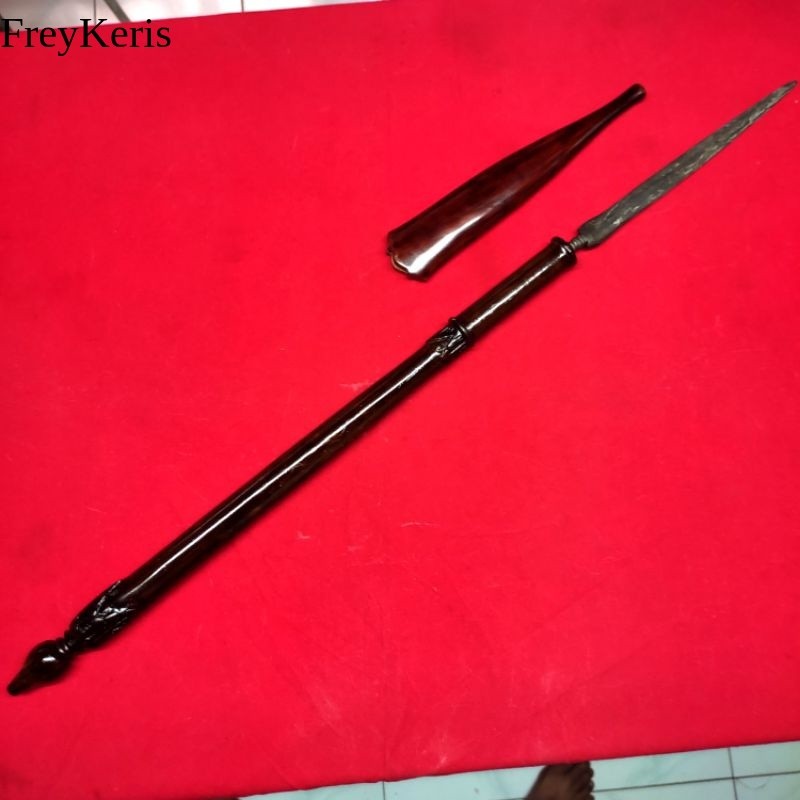 Mata Tombak Sepuh Pamor Kulit Semongko FR15