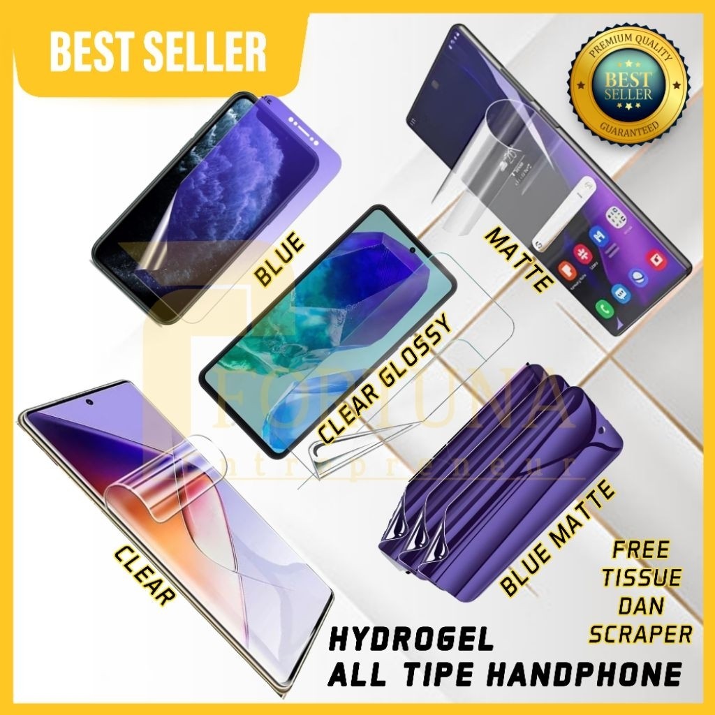 TG ANTI GORES HYDROGEL REALME C35 REALME C51 REALME C51S REALME C53 SCREEN PROTECTOR HYDROGEL HD01