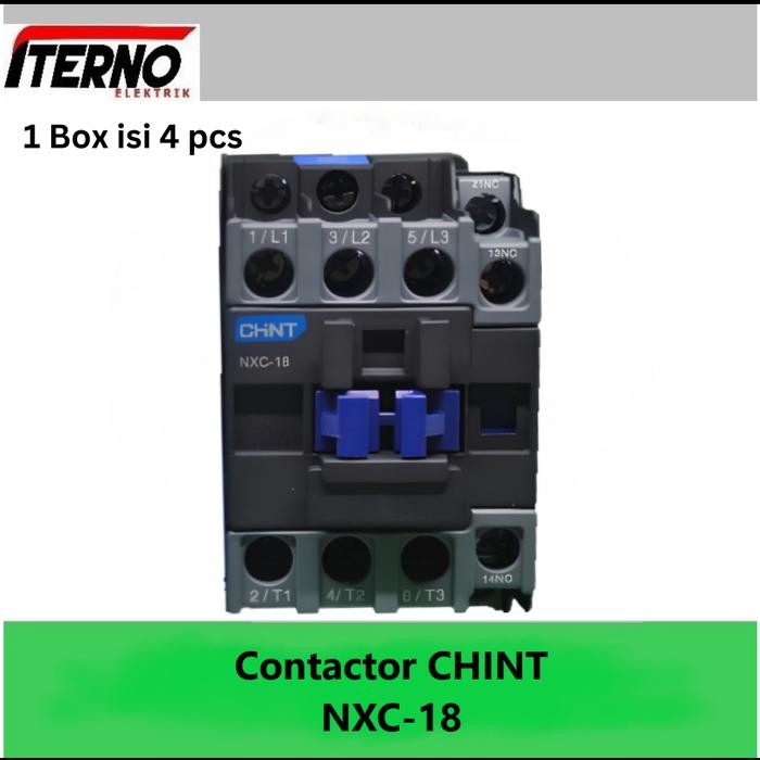 NXC-18 220V CHINT Kontaktor NXC18 Berkualitas CVJA