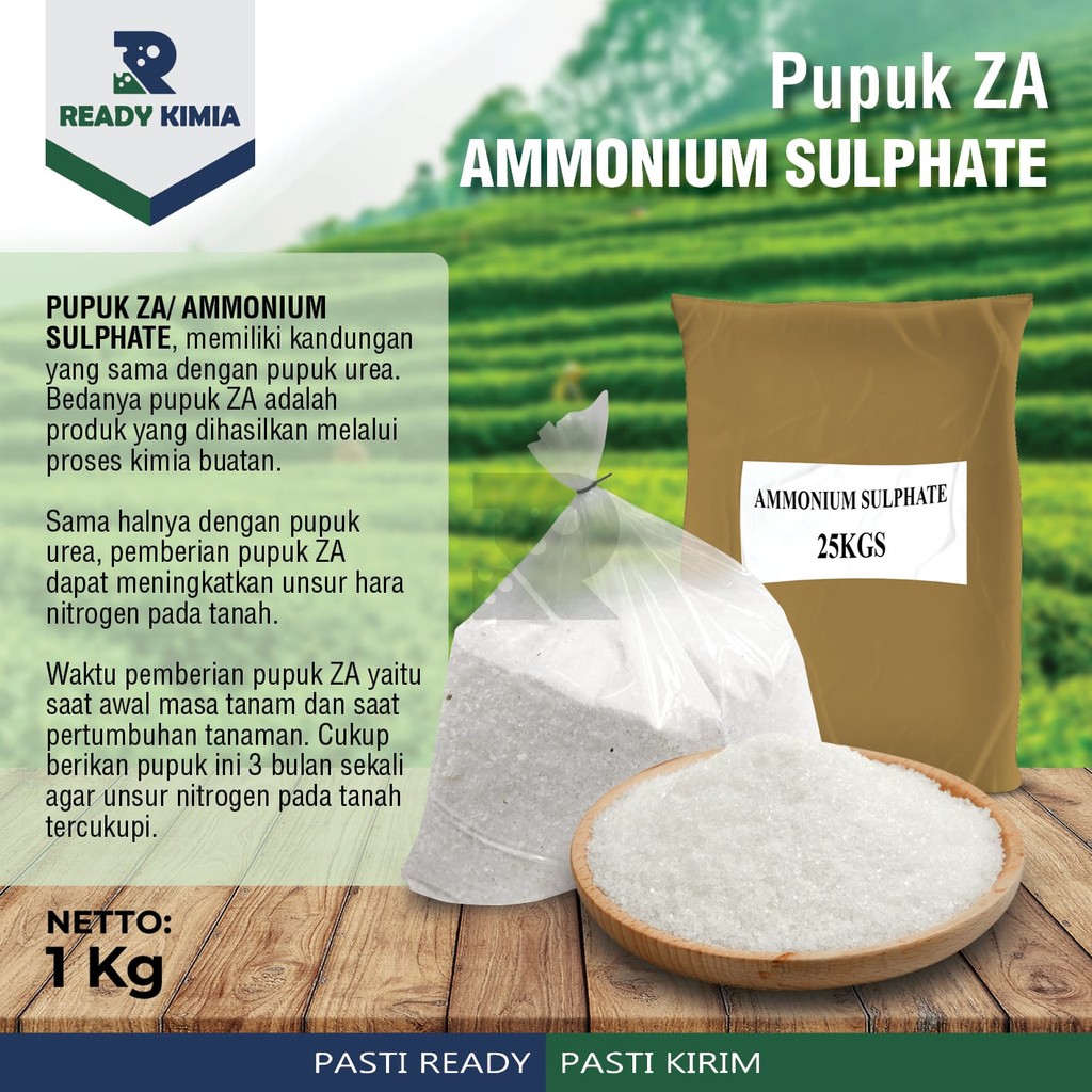 Pupuk ZA Ammonium Sulfate / Ammonium Sulfat 1 kg