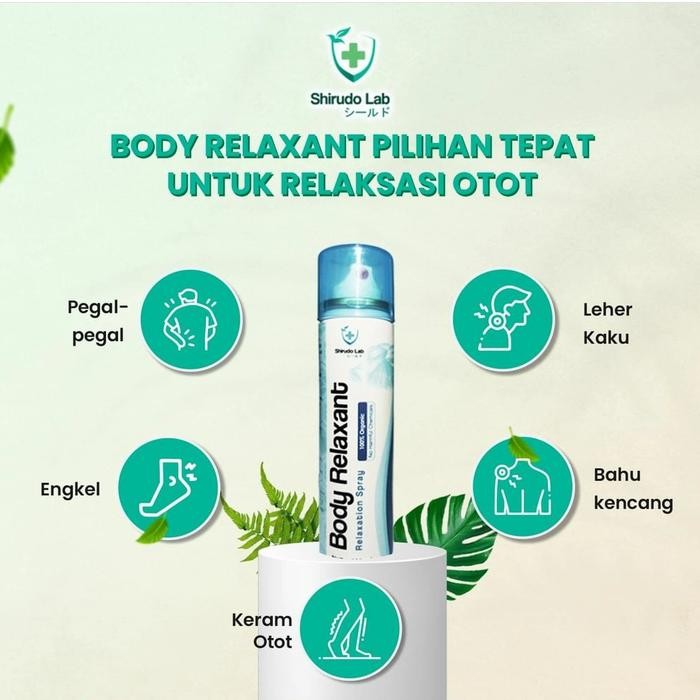 Shirudo Lab Body Relaxant Spray Otot