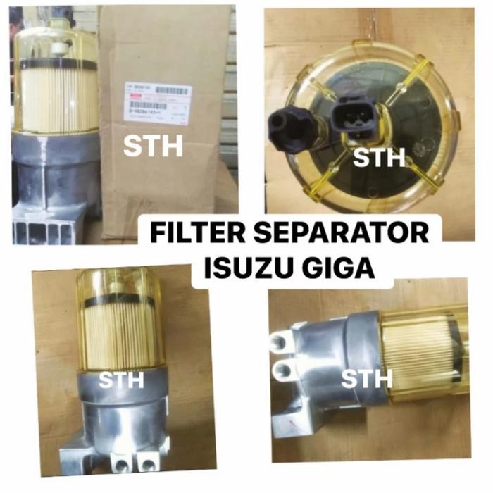 Filter sparator bawah Isuzu giga 285PS - Fuel separator giga ORIGINAL BEST