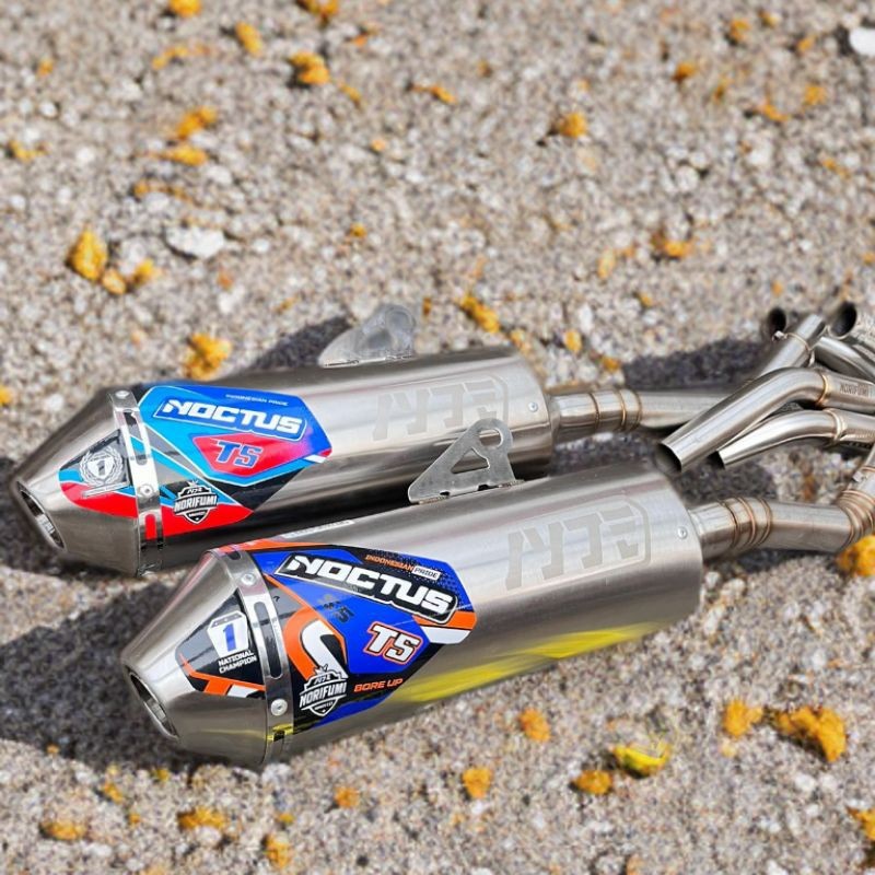 KNALPOT NORIFUMI NOCTUS T5 PNP CRF 150L KLX 150 S G BF D-TRACKER WR155 Yamaha wr155 Xtz125 xr150 xr2