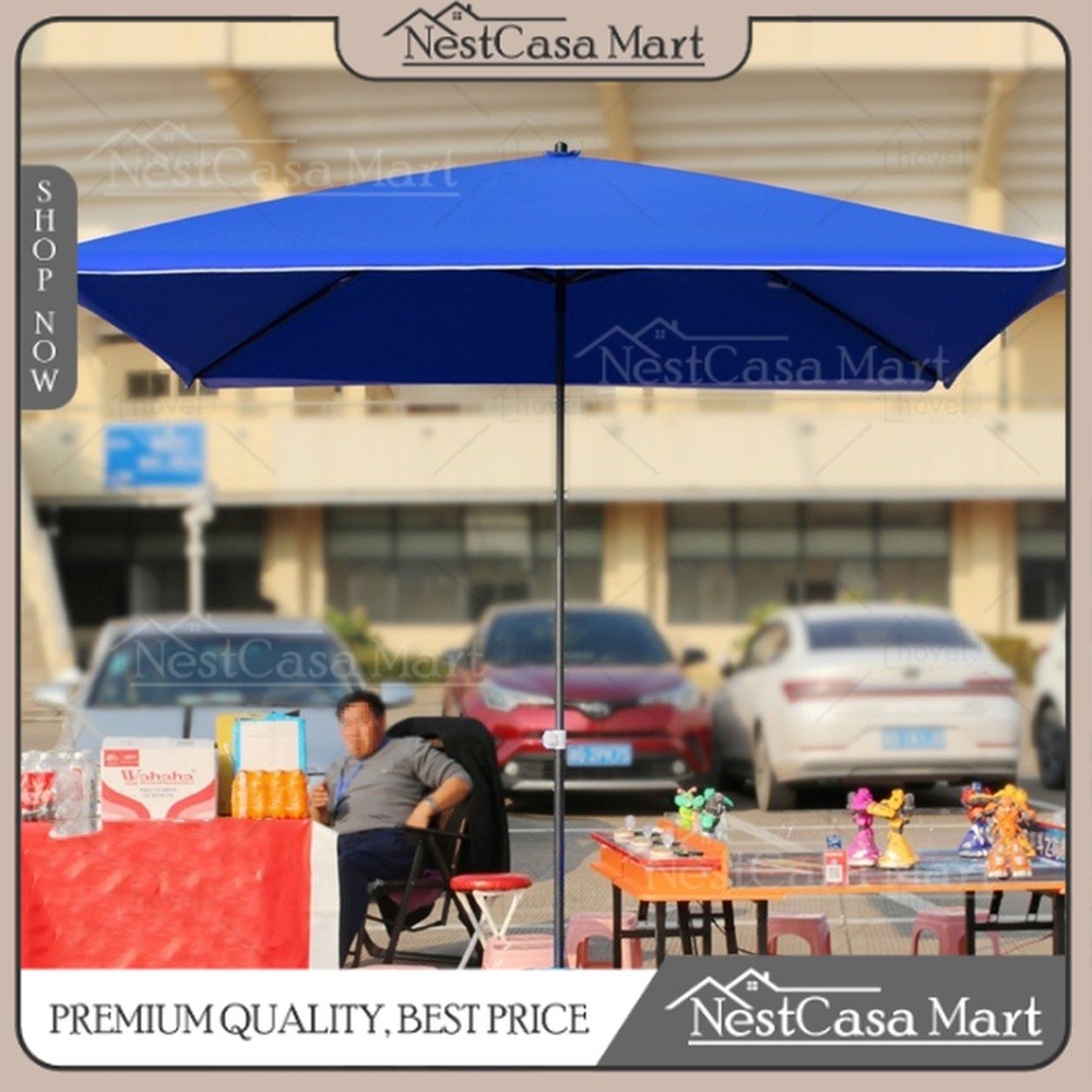 Tenda Lipat Kotak Jualan Pameran Stand Bazzar Payung Tenda Jumbo Anti UV Waterproof - NestCasa Mart