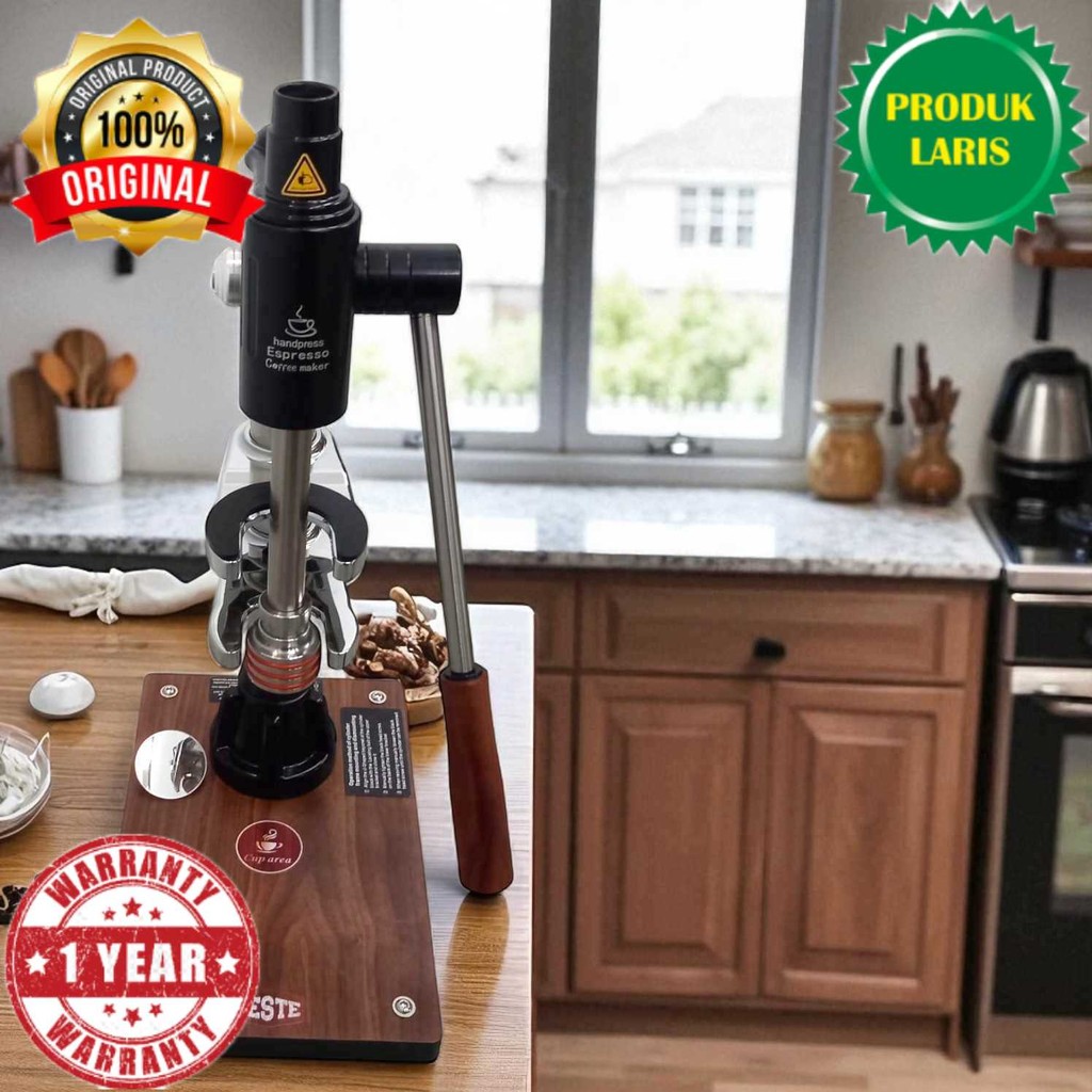 Trieste STARDUST Mesin Kopi Espresso Coffee Maker Hand Press 16 Bar - K001