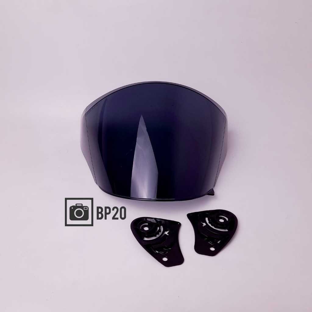 Kaca Helm DYR SUBARU / Flat Visor Helm DYR SUBARU Iridium