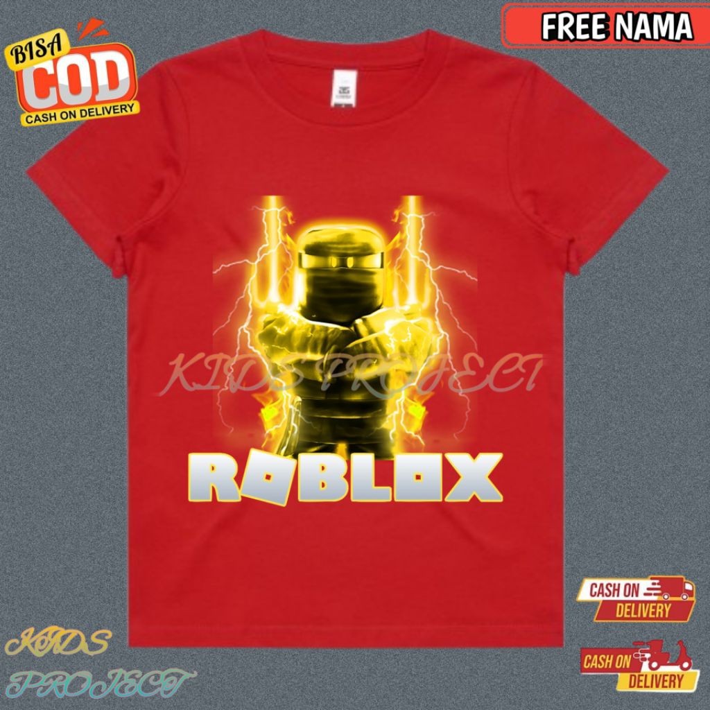 Kaos Atasan Anak Roblox Ninja Legends X Eternity Strorm Element