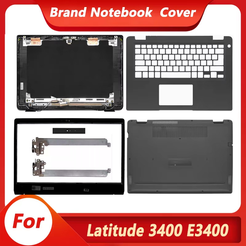 NEW Top Case For Latitude 3400 E3400 Laptop LCD Back Cover Front Bezel Palmrest Bottom Case Housing 