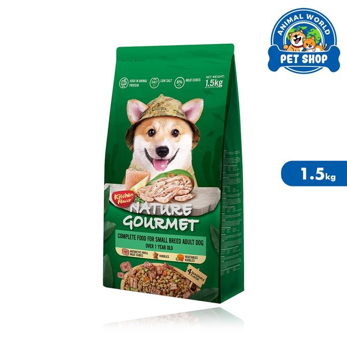 Makanan Anjing KITCHEN FLAVOR Adult & Puppy 1.5kg - Adult Dog