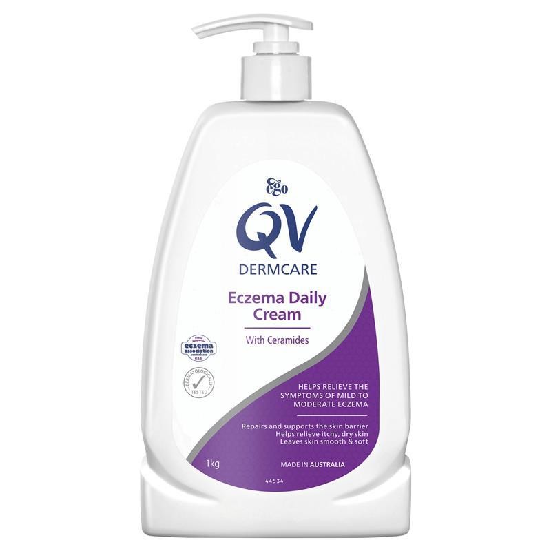 QV Eczema Daily Cream 1kg | body lotion Pelembap Kulit Kering