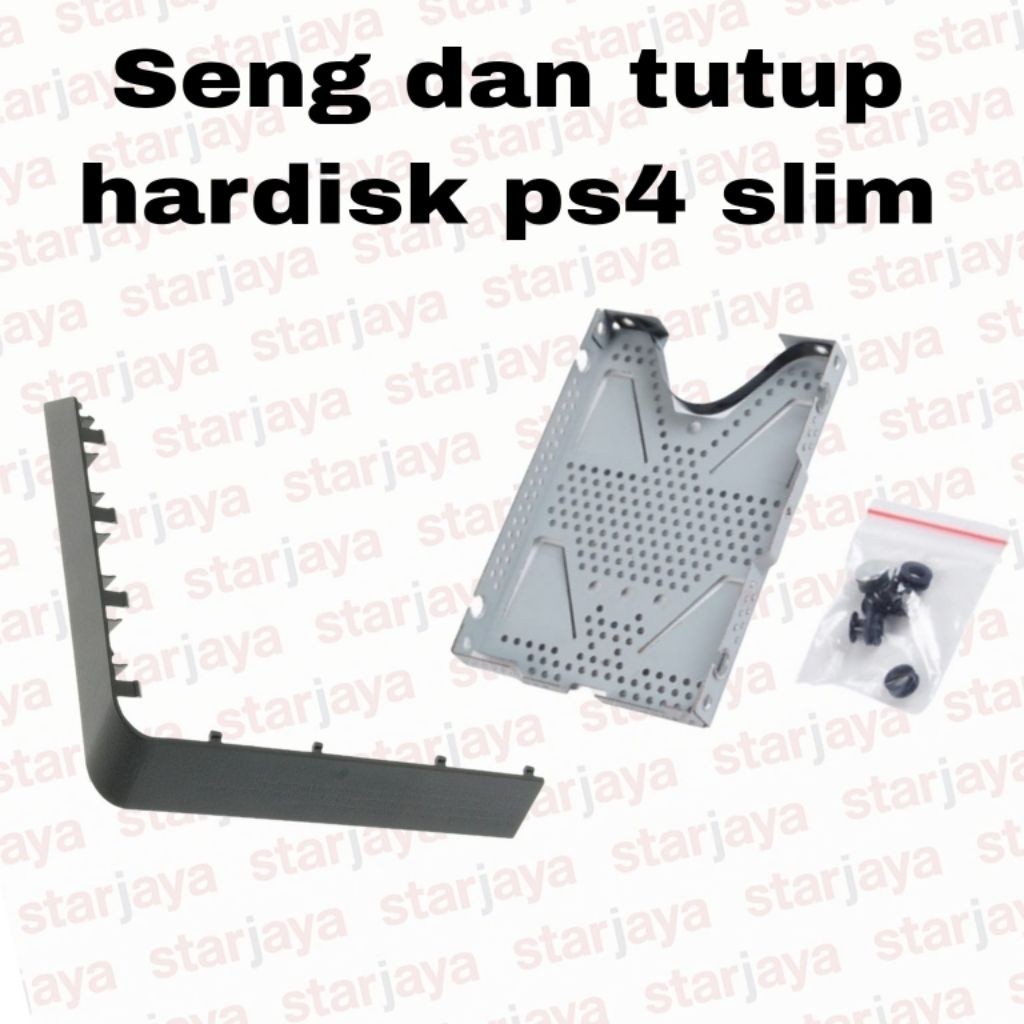 Paket Tutup Hardisk Ps4 Slim/Pro + Seng Hardisk Ps4 Slim/ProMurah