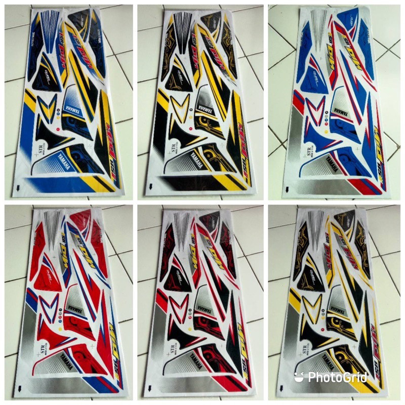 (COD) Striping Stiker Variasi Thailand Motor Yamaha Mio J - Mio 115i