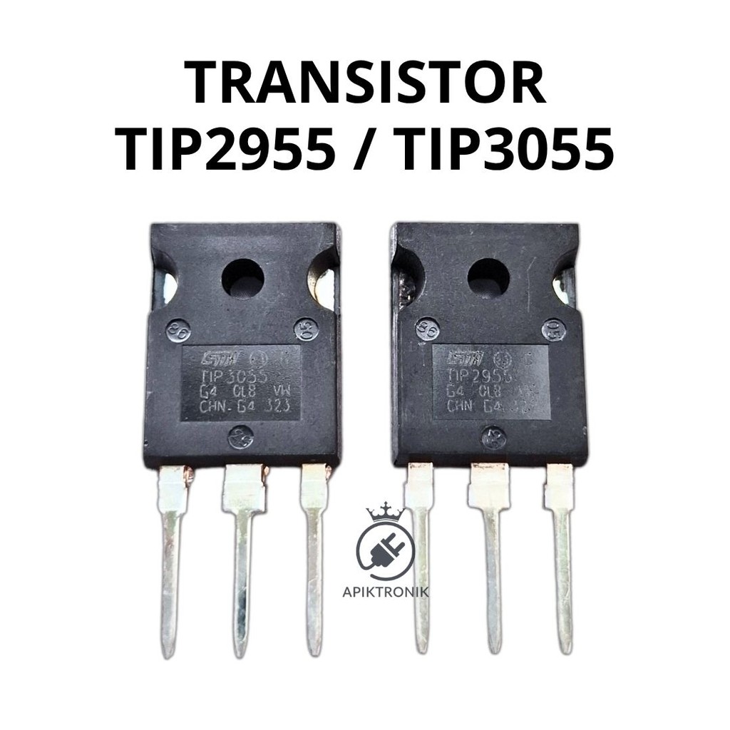 Transistor TIP2955 / TIP3055 1 Set – Final Audio Power Original