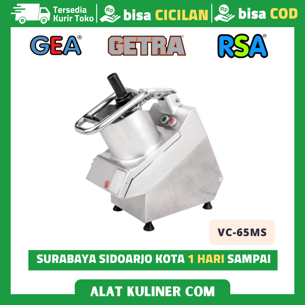 VEGETABLE CUTTET GETRA VC65MS VC-65MS MESIN PEMOTONG BUAH DAN SAYUR