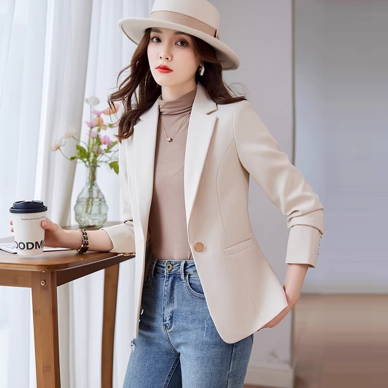 Outer Cardigan Putih Korean Style Outer Kondangan Wanita Kekinian Panjang Aesthetic Kemeja Outer Wan
