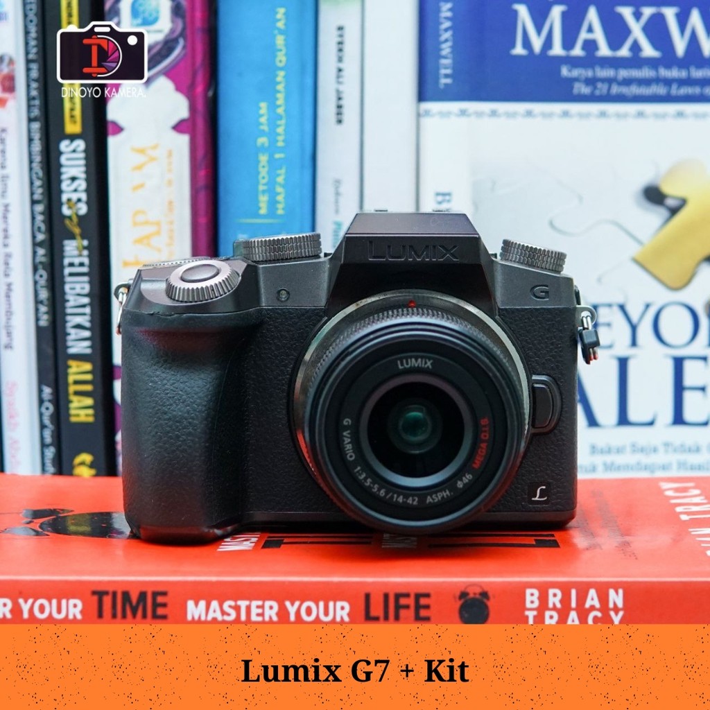 Lumix g7k + kit 14 42mm Second Kondisi baik