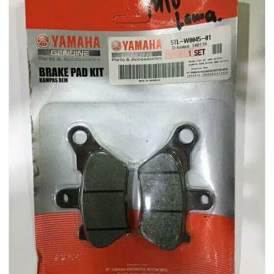 KAMPAS REM DEPAN MIO SPORTY. (DS)