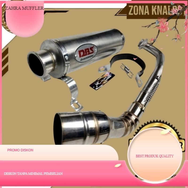 Knalpot  DBS thailand  stenlis untuk vario nmax beat scoopy aerox mio pcx DLL