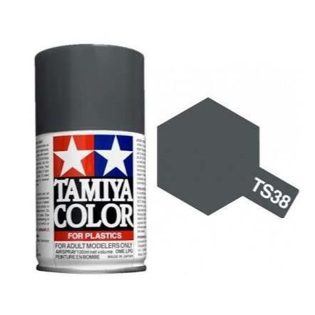 TAMIYA TS-38 GUN METAL COLOUR SPRAY PAINT