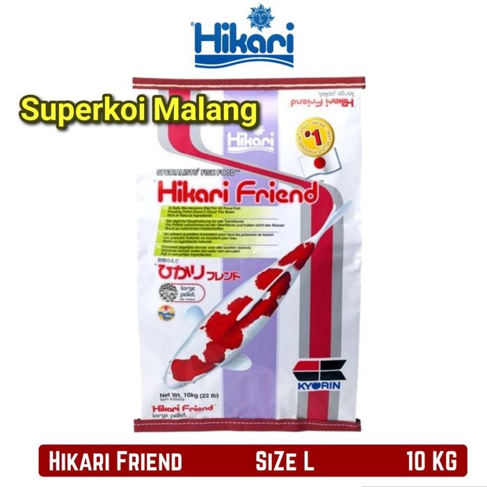 Hikari Friend Growth Spirulina Colour Enhacing pakan koi import