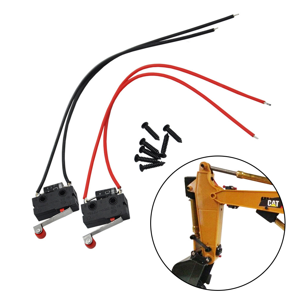 Upgrade Limit Swit- For Arm Driving Servo Parts of HUINA 15 -annel 1550 1/14 RC Metal Excavator Limi