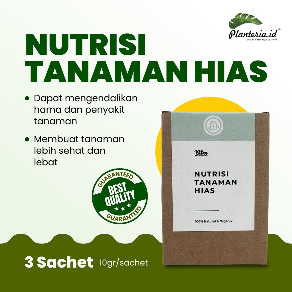Nutrisi Tanaman Hias Pupuk Hayati Organik Nutrisi Tanaman Hias Hidroponik by Bitan