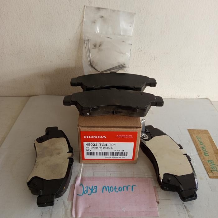 Brake Pad Kampas rem depan Honda Jazz GD Brio City GD8 Original 45022-TG4-T01 best