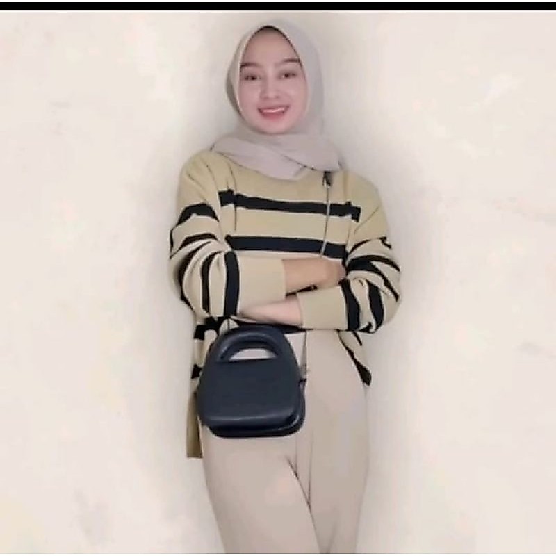 sweater rajut Maudy/sweater wanita/sweater murah