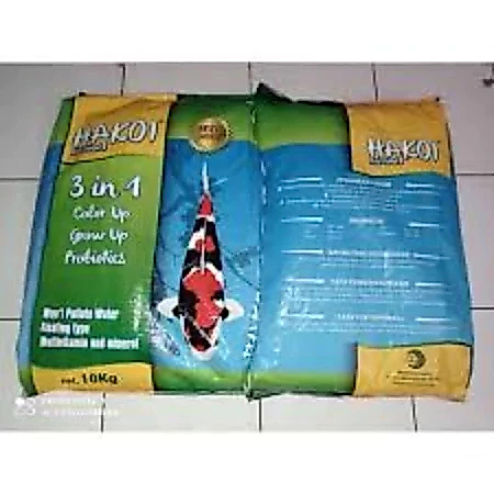 Hakoi 3in1 10kg 5mm Pakan Koi Hakoi 3 in 1 5mm 10kg Koi Ukuran 5mm / Pelet Makanan Ikan Koi food