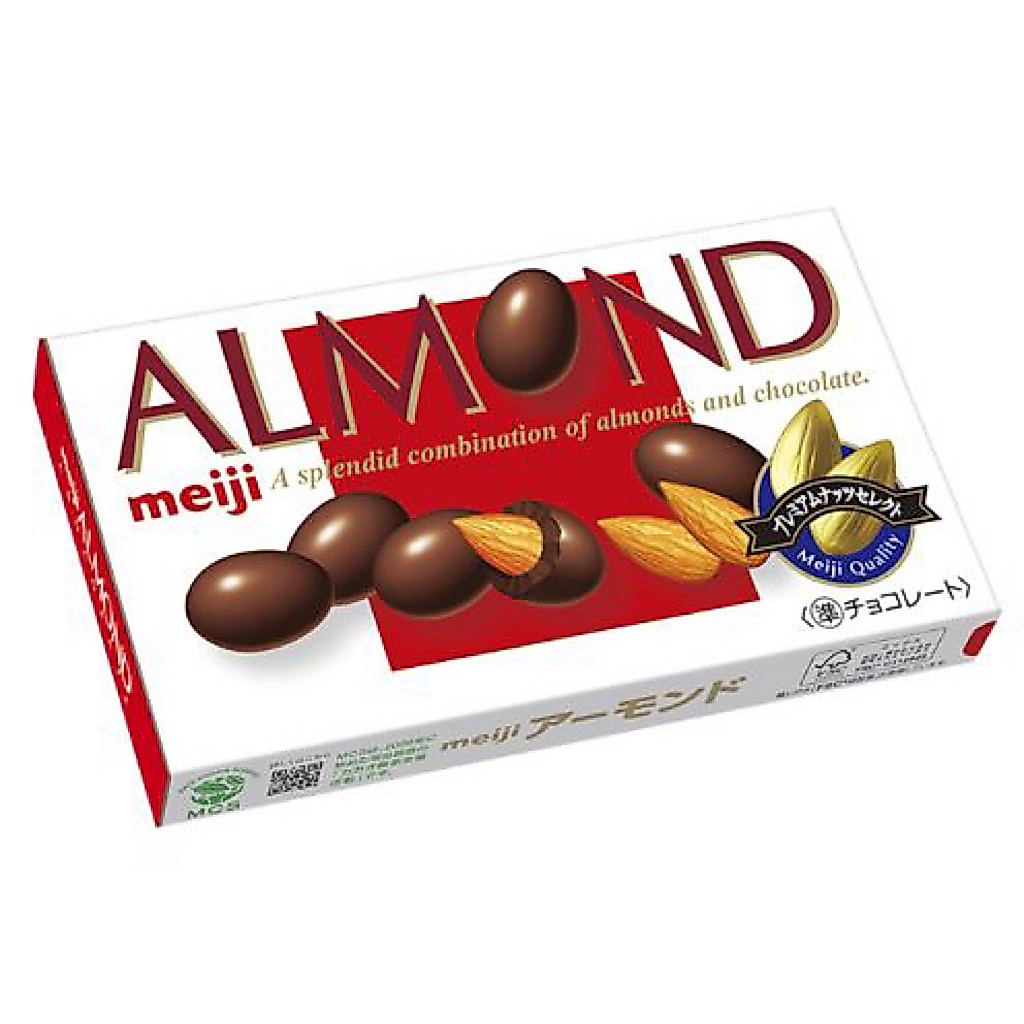 ALMOND Coklat Meiji Jepang