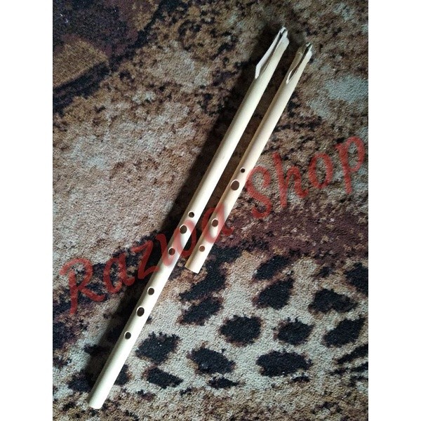 Suling Sunda 1 set/2buah kualitas pentas ukuran 56.     Berkualitas