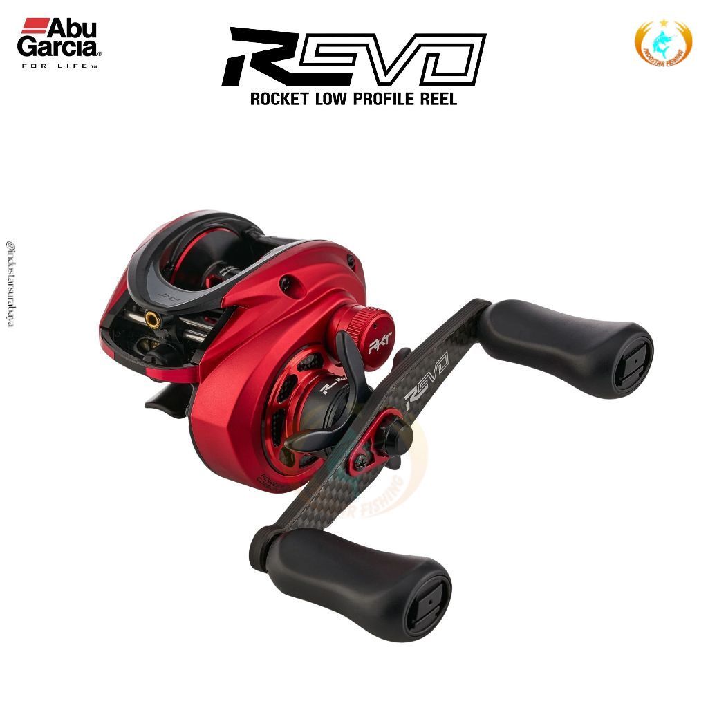 Indostar Surabaya Reel Pancing Left Handle Kiri ABU GARCIA Revo5 Rocket Baitcasting Mancing Casting 